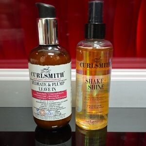 Curlsmith Hydrate & Plump Leave-In + Shake & Shine Duo – Full Size